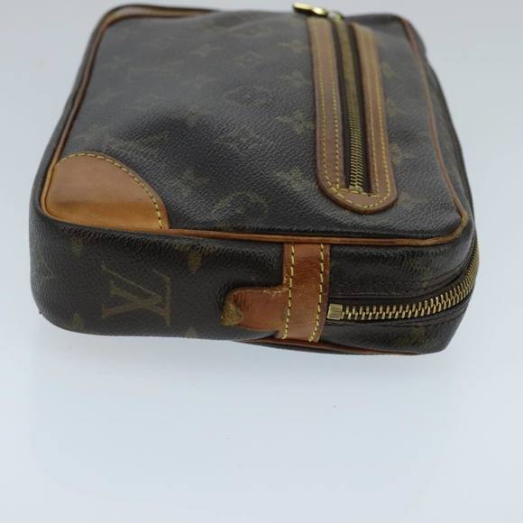 LOUIS VUITTON Monogram Marly Dragonne GM Clutch Bag M51825 LV Auth 96753 - Picture 3 of 16